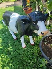 Kalb lebensgroß Gartendeko Garten Figur Dekoration Kalb lebensecht 100x73x30 cm