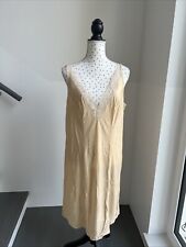 Damen Unterkleid Beige Apricot