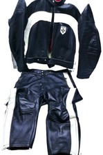 Harro Damen Motorradkombi Leder 2tlg Vintage Panonia L/XL Oldtimer Racing I865