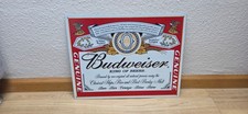 Blechschild   Budweiser  King of Beers