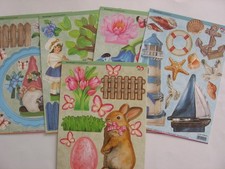 Metallringe Holzständer Stanzbogen Ostern Maritim Wichtel Karin Jittenmeier