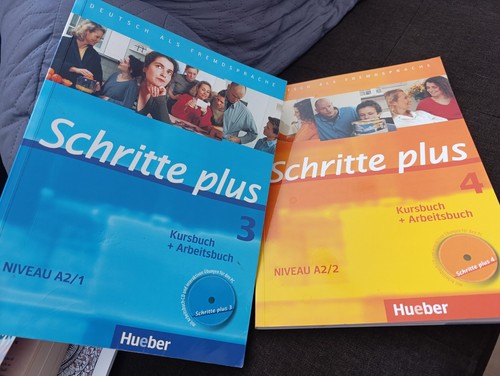 Schritte plus und deutsch - 3, 4