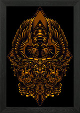 Diablo Gerahmtes Wandbild