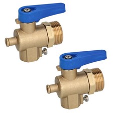 PACK MIT 2 x DVA MANUELLER TYP WASSERFILTER WEICHMACHER 3/4" BSP ERSATZHEBELARMATUREN