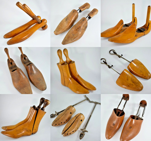Antiker vintage holz - &,