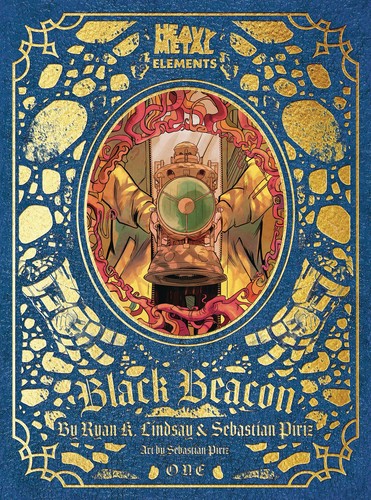 Black beacon heavy - black, metal