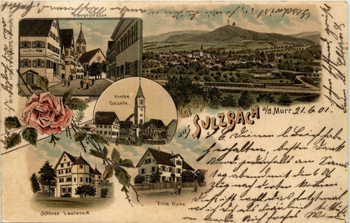 Gruss aus sulzbach litho - aus,