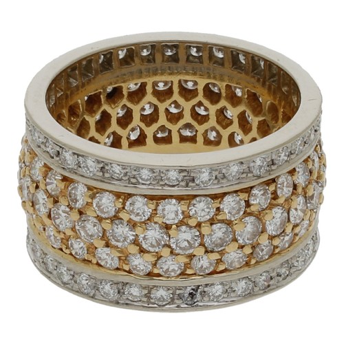 Breiter brillant ring - brillant,