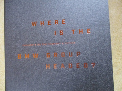 Where the bmw - is, headed?