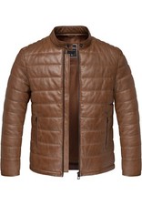 Herren echtleder jacke bomber - jacke,