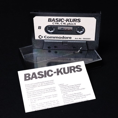Basic kurs 566001 - 566001, commodore