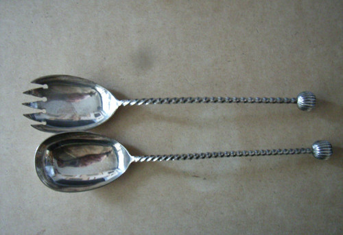 Antikes salatbesteck von - antikes,