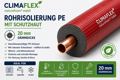 Rohrisolierung robuste - pe,