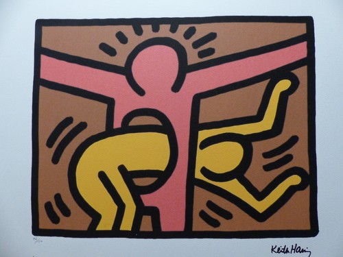 Keith haring lithographie in - keith,