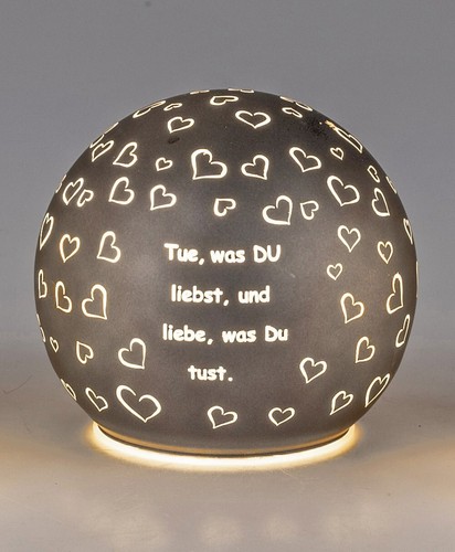 Deko licht kugel led - deko-licht, grau