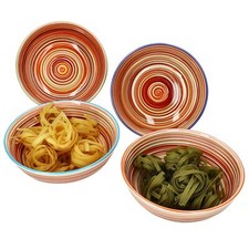 4er Set Linea Spaghetti-Bowl