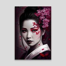 Geisha Japan Wandbild XXL