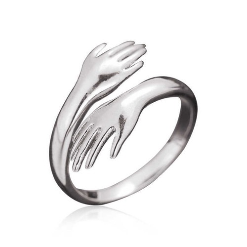 925 echt silber umarmende - 925,