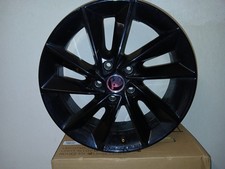 4 Stück ALU Felge 6,5 x 17 Zoll schwarz mit ET 38 und LK 112 LM Skoda VW Kodiaq