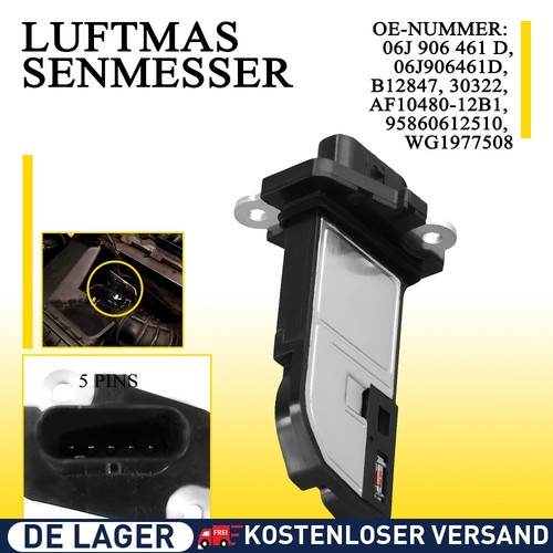 Luftmassenmesser für audi - vw,