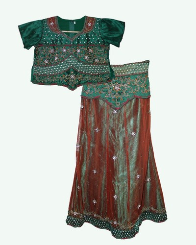 Lehenga choli teilig - choli, 3-teilig