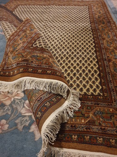 Wolle teppich handgeknüpfter - wolle,