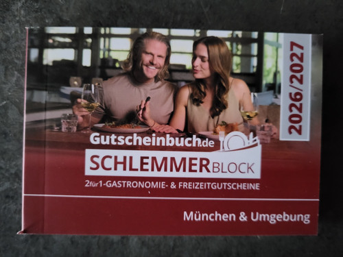 Gutscheinbuch schlemmerblock - gutscheinbuch,