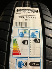 Bridgestone Turanza T005 195/60 R15 88H Sommerreifen DOT20 ✅