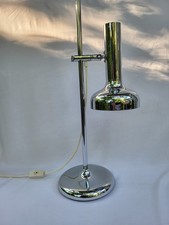 OMI Tulip Tischlampe Space Age Chrom Vintage Höhe: 65,5 cm Tischleuchte