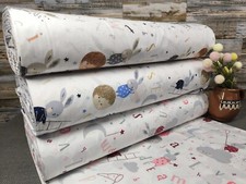 240cm Popeline BREIT Baumwolle Baumwollstoff Meterware Stoff Kinderstoff ÖKO-TEX