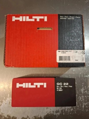 750 nägel hilti 39mx - nägel,