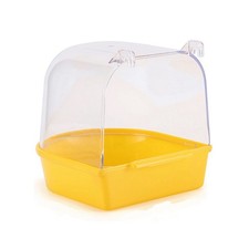 Papageien-Hängebadewanne, Einfach zu Installieren, Kanarienkäfig-Zubehör, H7900