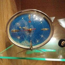 Vintage Uhr Alte Uhr 60 /70 Jahre Schanghai China  Tischuhr / Reise Uhr / 