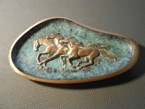 Mid century messingschale - century,