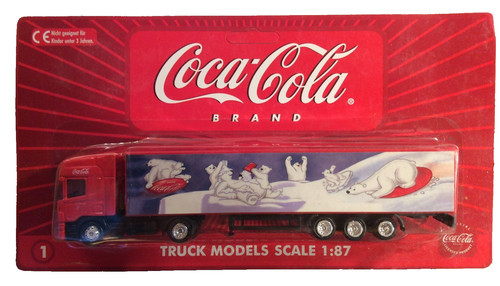 Werbetruck lkw scania coca - lkw,
