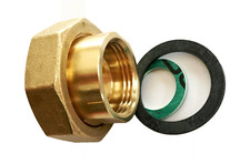 Messing Überwurfmutter