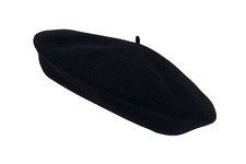 Baskenmütze  BARETT schwarz