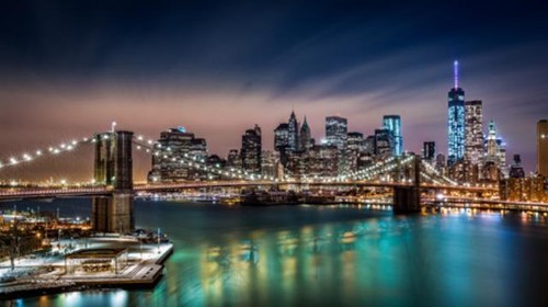 Wandbild brooklyn bridge - wandbild:,