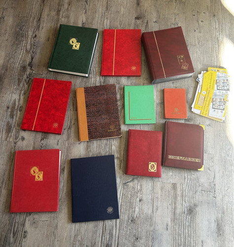 Briefmarkensammlung mit - , 10