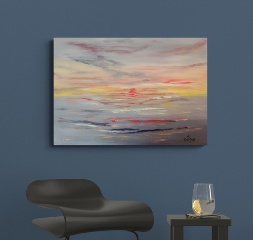 Original acrylbild bild - original,