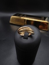 Ring Größe 58 Gelbgold 585 Elegant 14k Gold zeitlos vintage Trinity