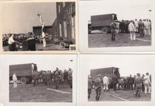 4 x Foto - Soldaten / Szenen