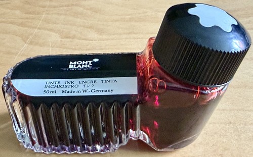 Montblanc tinte bordeaux 50ml - montblanc,