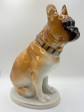 Große Porzellanfigur Boxer