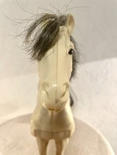 Barbie Pferd Dallas ♥️ Vintage, 80er Jahre, mit Sattel ♥️ Gelenk-Pferd, Schimmel