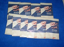 10 Stück Bosch Radlicht alte Papiertüte Fahrrad Kleinteile Tüte 15x9 cm