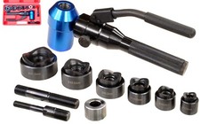 Blechlocher Set Handhydraulik Lochstanze Lochschneider 22,5mm-61,5mmTPA8J  00240