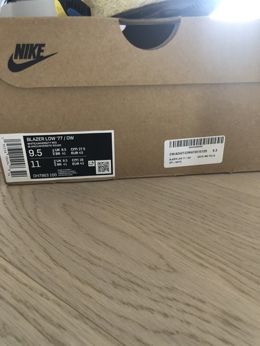 Nike off white blazer low - nike, low'77
