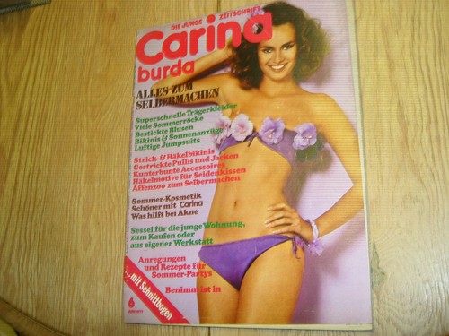 Burda carina moden juni - 1977,