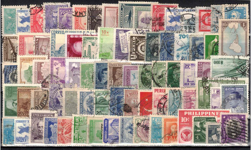 Große briefmarken sammlung - große,